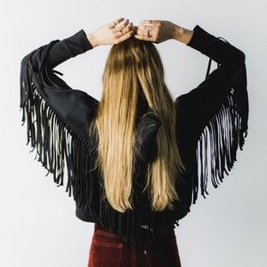 NWT Levi’s Fringe Hoodie Sweatshirt